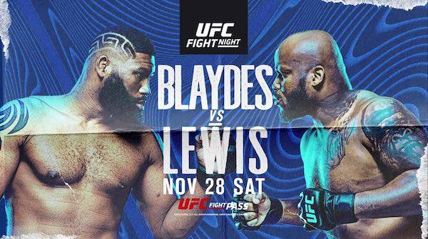 Watch Wrestling UFC Fight Night Vegas 15: Smith vs. Clark 11/28/20 Live Online