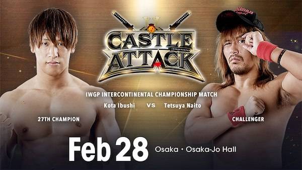 Watch Wrestling NJPW Castle Attack 2021 2/28/21
