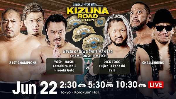 Watch Wrestling NJPW Kizuna Road 2021 6/22/21