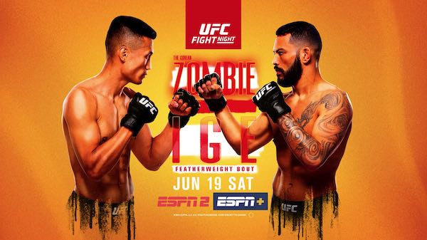 Watch Wrestling UFC Fight Night Vegas 29: The Korean Zombie vs. Ige Live Online