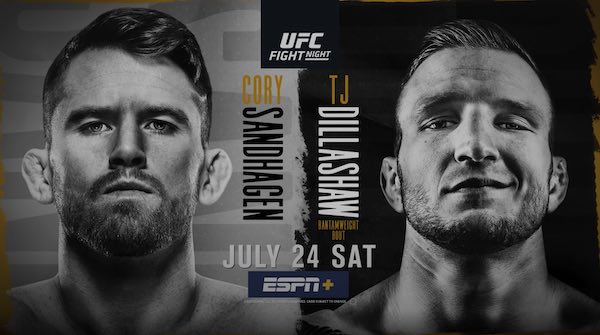 Watch Wrestling UFC Fight Night Vegas 32: Sandhagen vs. Dillashaw 7/24/21