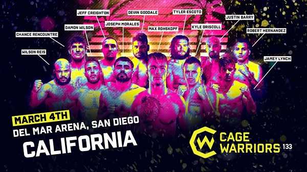 Watch Wrestling Cage Warriors 133 3/4/22