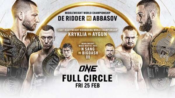 Watch Wrestling ONE Full Circle Ridder vs. Abbasov 2/25/22