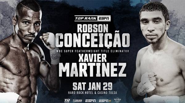 Watch Wrestling Top Rank: Xavier Martinez vs. Robson Conceicao 1/29/22