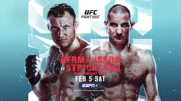 Watch Wrestling UFC Fight Night Vegas 47: Hermansson vs. Strickland