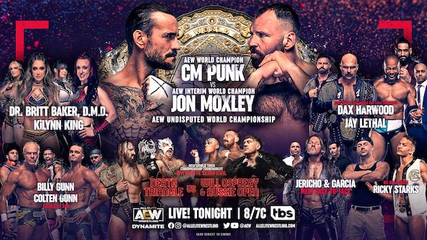 Watch Wrestling AEW Dynamite Live 8/24/22