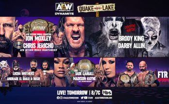 Watch Wrestling AEW Dynamite Live: Quake By The Lake 8/10/22