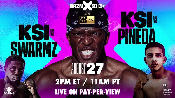 Watch Wrestling KSI vs. Pineda And Swarmz 8/27/22