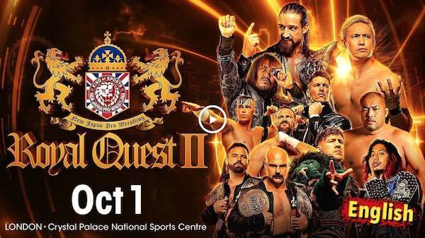 Watch Wrestling NJPW Royal Quest II Day 1 10/1/22
