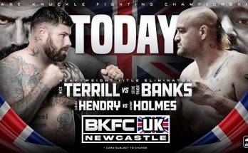 Watch Wrestling BKFC UK Newcastle: Terrill vs. Banks 11/26/22