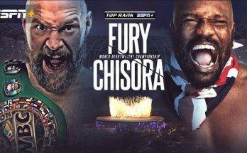 Watch Wrestling Top Rank Boxing: Fury vs. Chisora 3 III 12/3/22
