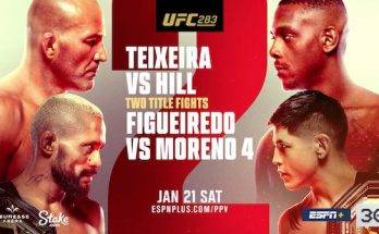 Watch Wrestling UFC 283: Teixeira vs Hill + Figueiredo vs Moreno 4 1/21/23 Live PPV Online